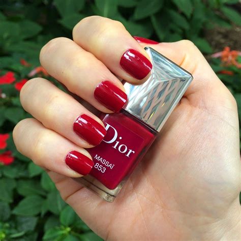 dior red ebony nail polish|Dior nail polish products.